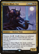Silent-Blade Oni (PCA-105)  - Planechase Anthology