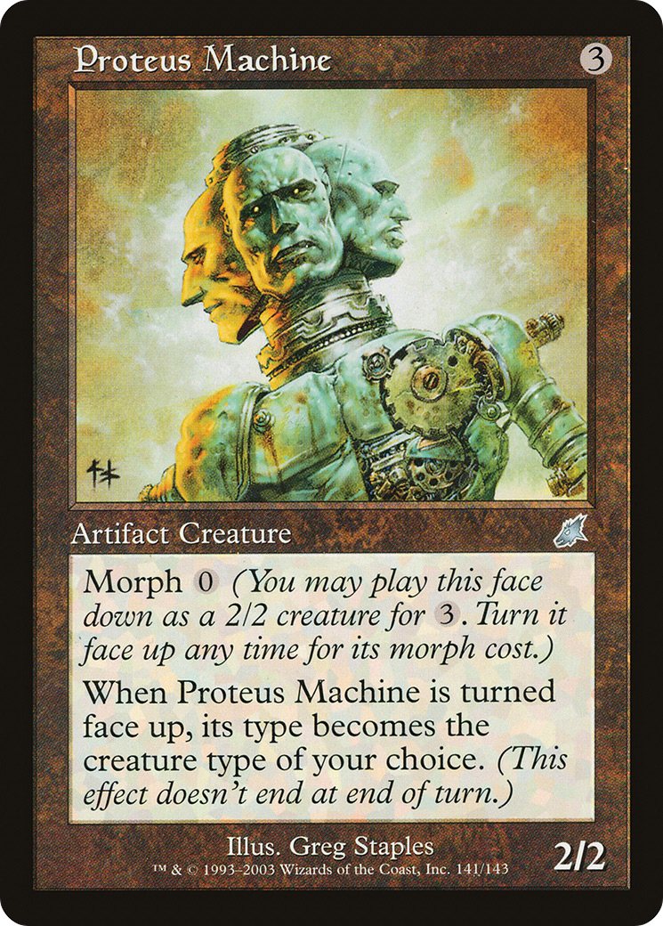 Proteus Machine (SCG-141)  Foil - Scourge
