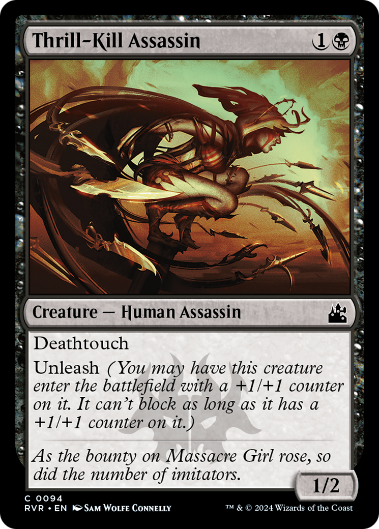 Thrill-Kill Assassin (RVR-094)  - Ravnica Remastered