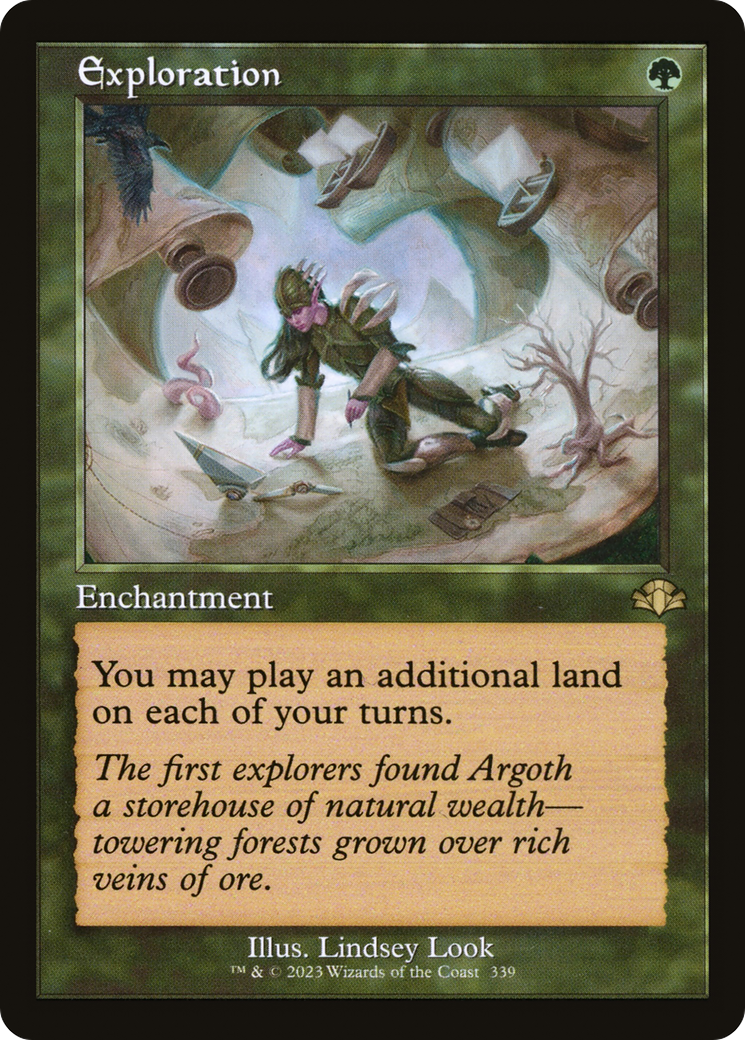 Exploration (Retro Frame) (DMR-339)  Foil - Dominaria Remastered