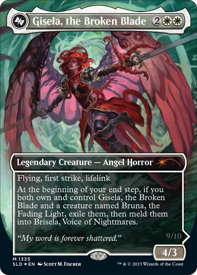 Gisela, the Broken Blade (SLD-1335)  Foil - Secret Lair Drop (Borderless)