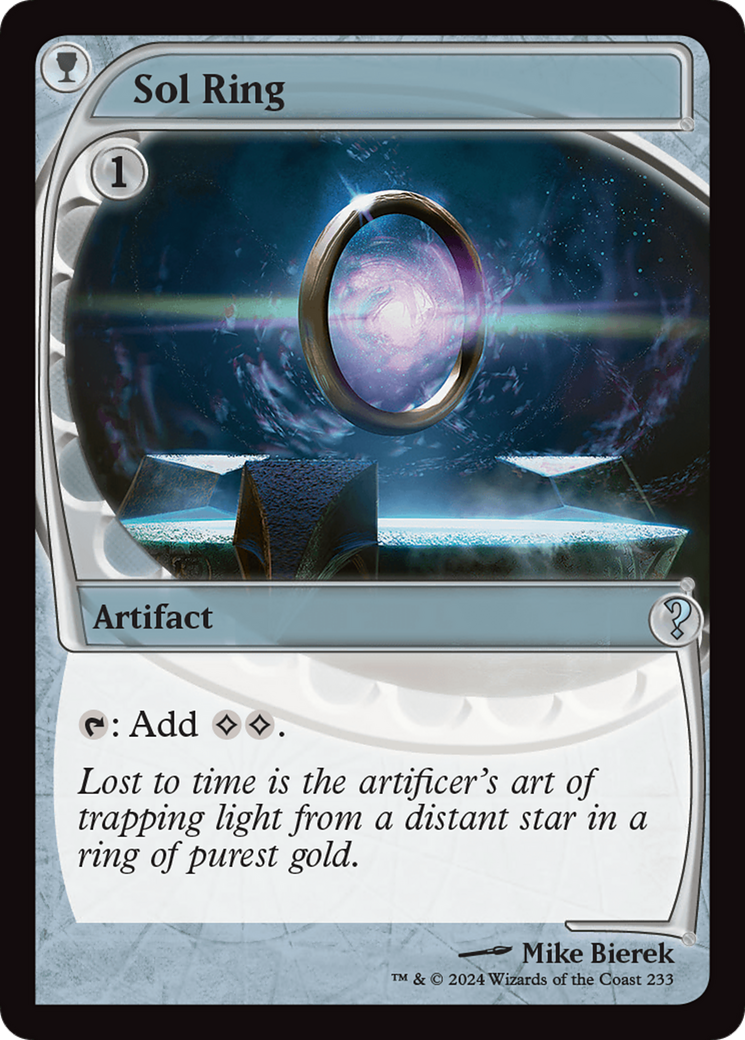 Sol Ring (Future Sight) (MB2-233)  - Mystery Booster 2