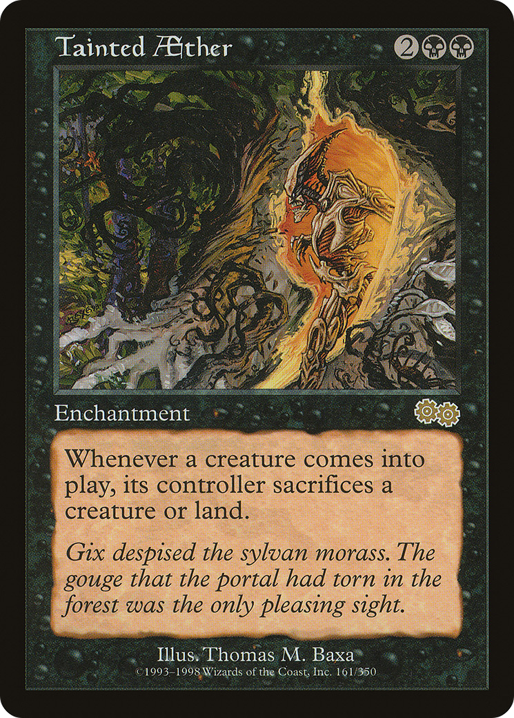 Tainted Aether (USG-161)  - Urza's Saga