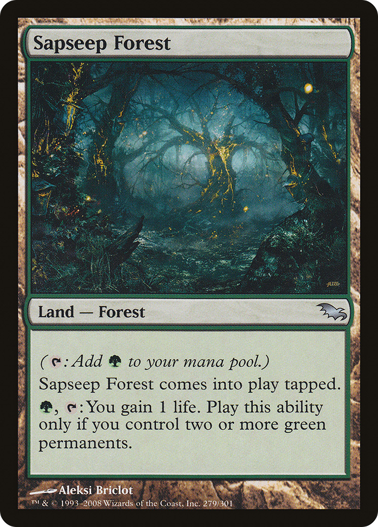 Sapseep Forest (SHM-279) - Shadowmoor Foil