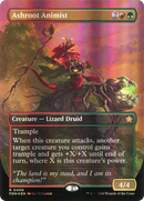 Ashroot Animist (Borderless) (Mana Foil) (FDN-406)  Foil - Foundations