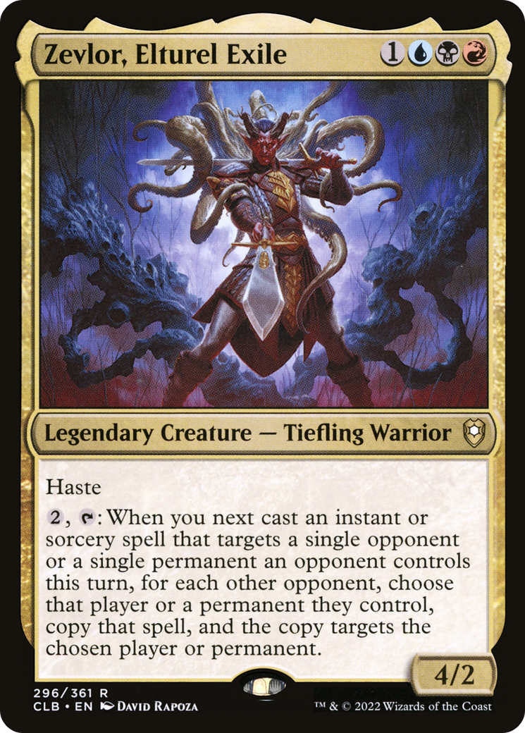 Zevlor, Elturel Exile (CLB-296)  - Commander Legends: Battle for Baldur's Gate
