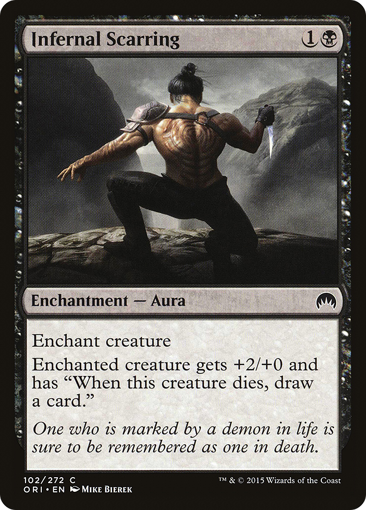 Infernal Scarring (ORI-102)  - Magic Origins