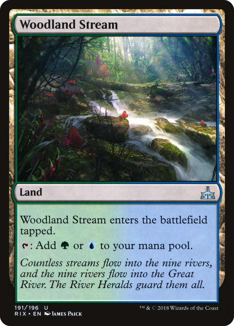 Woodland Stream (RIX-191)  - Rivals of Ixalan