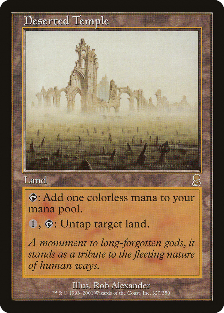Deserted Temple (ODY-320)  - Odyssey