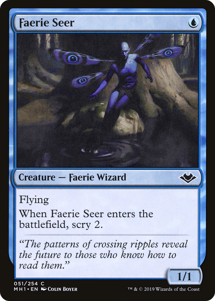 Faerie Seer (MH1-051)  Foil - Modern Horizons
