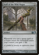 Staff of the Wild Magus (M14-223)  - Magic 2014