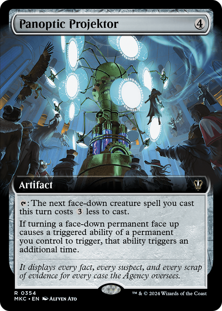 Panoptic Projektor (Extended Art) (MKC-354)  - Murders at Karlov Manor Commander: (Extended Art)