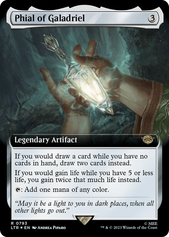 Phial of Galadriel (Extended Art) (Surge Foil) (LTR-793)  Foil - The Lord of the Rings: Tales of Middle-earth: (Extended Art)