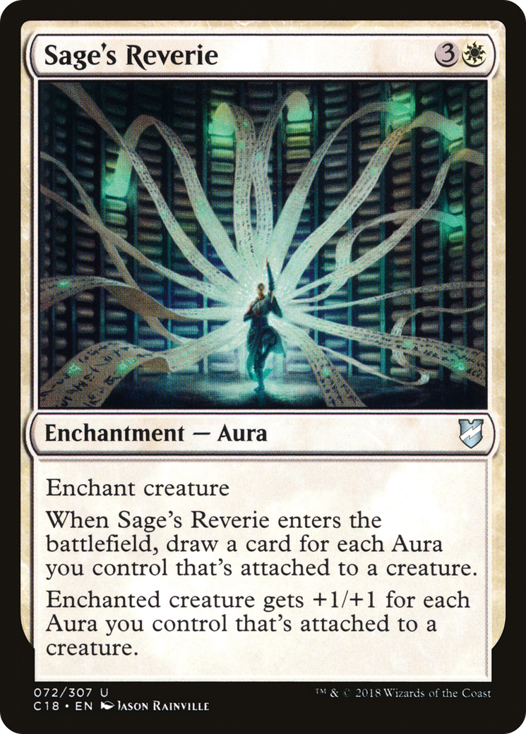 Sage's Reverie (C18-072)  - Commander 2018
