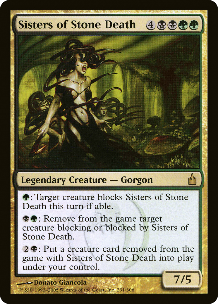 Sisters of Stone Death (RAV-231)  - Ravnica: City of Guilds