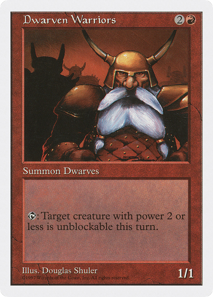 Dwarven Warriors (5ED-)  - Fifth Edition