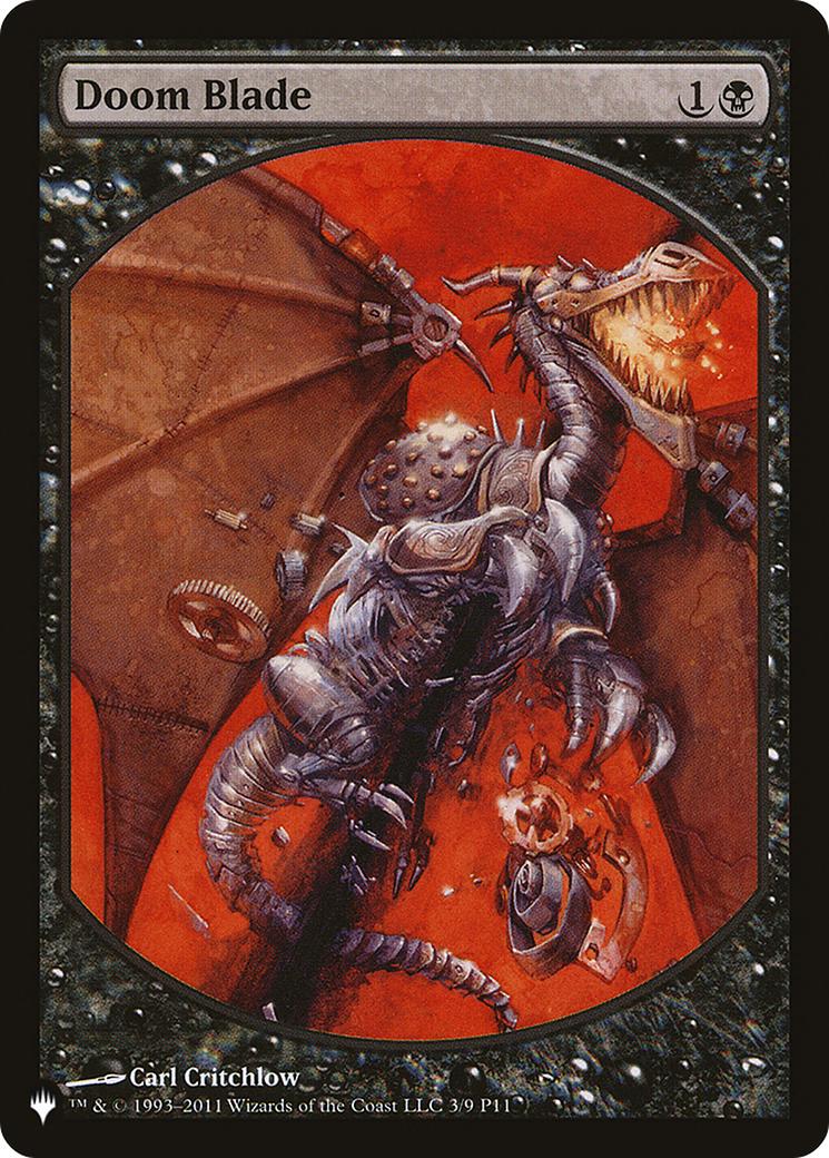 Doom Blade (LIST-9-MAR)  - The List