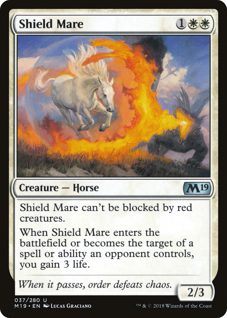 Shield Mare (M19-037)  Foil - Core Set 2019