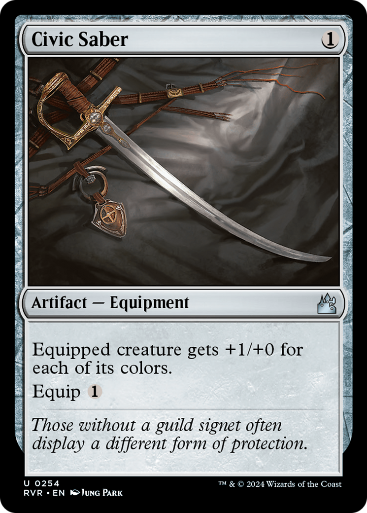 Civic Saber (RVR-254)  - Ravnica Remastered