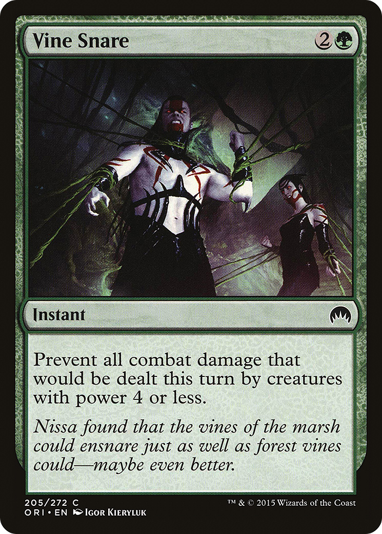 Vine Snare (ORI-205)  Foil - Magic Origins