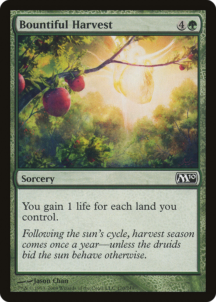 Bountiful Harvest (M10-170)  - Magic 2010