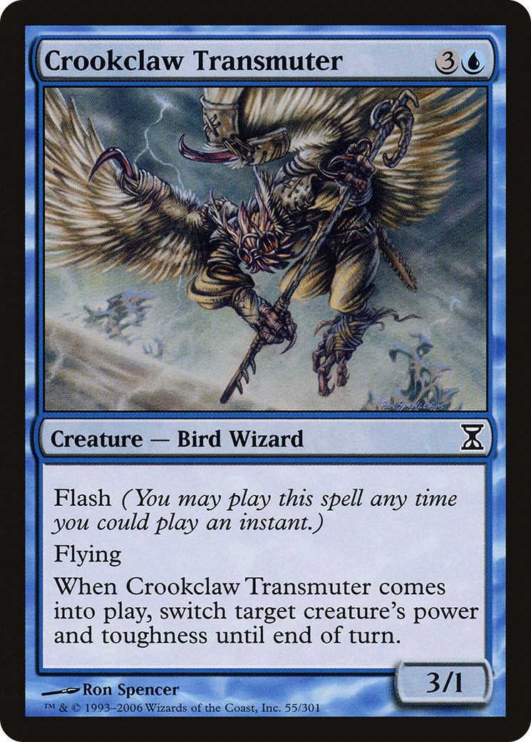 Crookclaw Transmuter (TSP-055)  Foil - Time Spiral