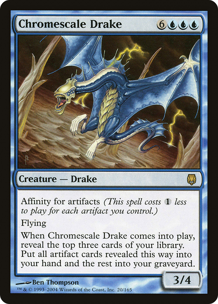 Chromescale Drake (DST-020)  - Darksteel