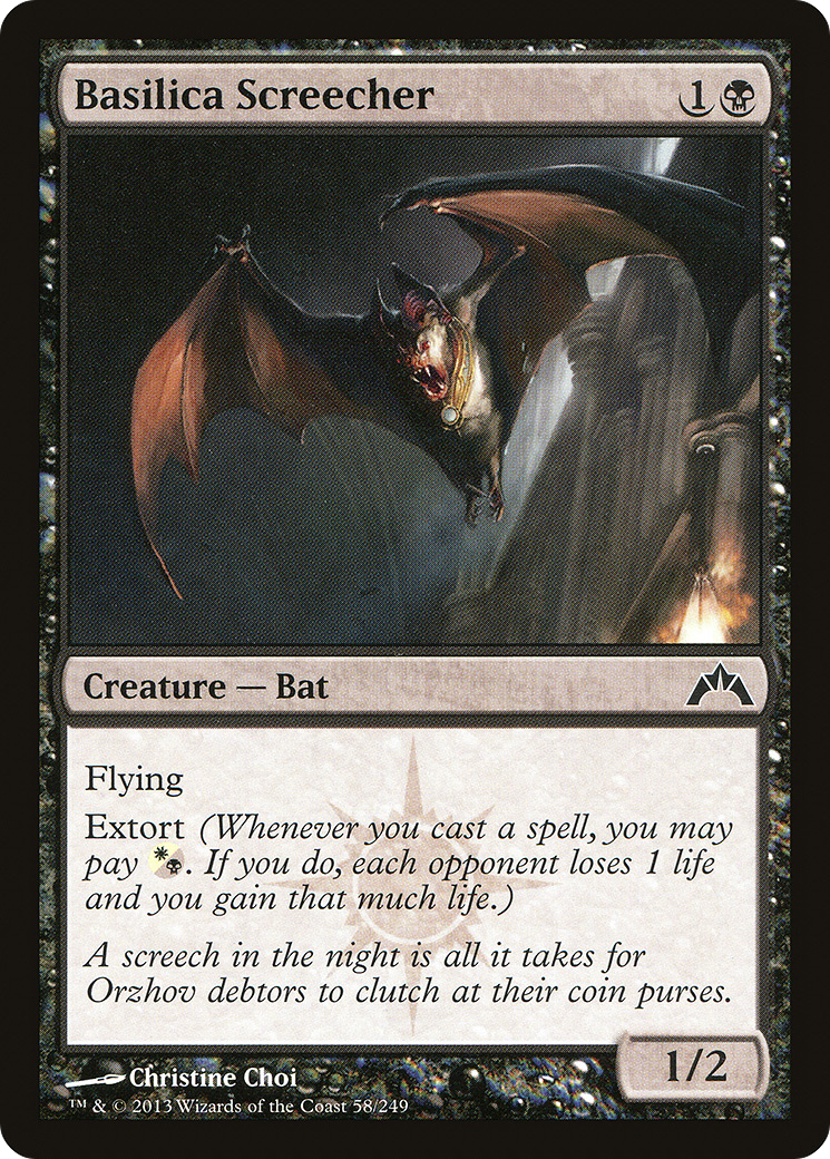 Basilica Screecher (GTC-058)  Foil - Gatecrash
