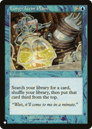 Long-Term Plans (LIST-038)  - The List