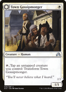 Town Gossipmonger (SOI-046)  Foil - Shadows over Innistrad: (Double Faced Transform)