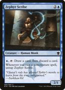 Zephyr Scribe (DTK-085)  - Dragons of Tarkir