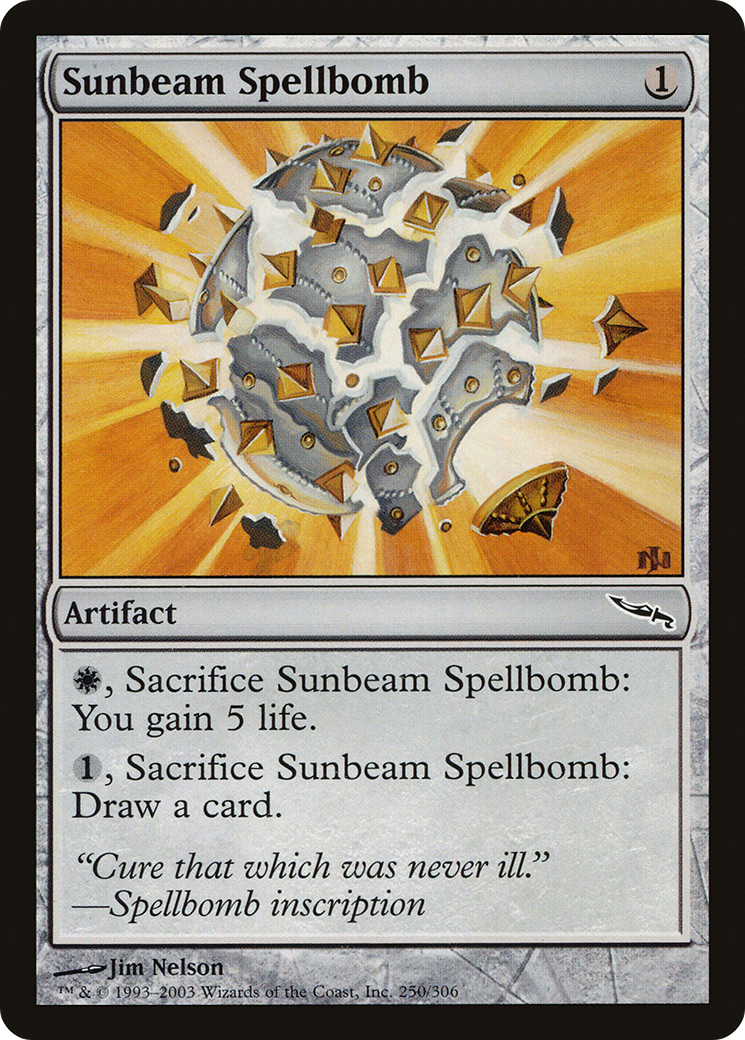 Sunbeam Spellbomb (MRD-250)  - Mirrodin