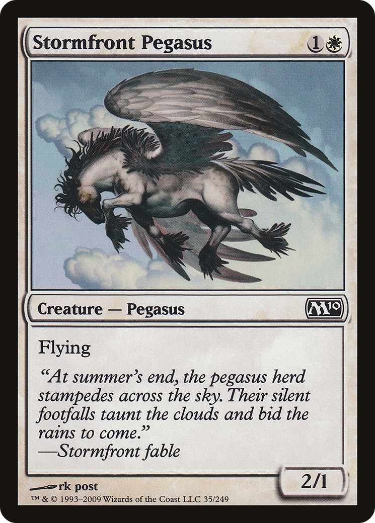 Stormfront Pegasus (M10-035)  Foil - Magic 2010