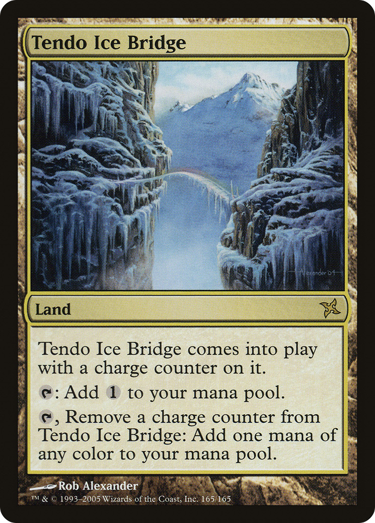 Tendo Ice Bridge (BOK-165) - Betrayers of Kamigawa Foil