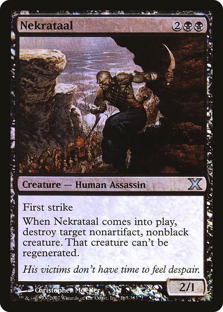 Nekrataal (10E-163★)  Foil - Tenth Edition