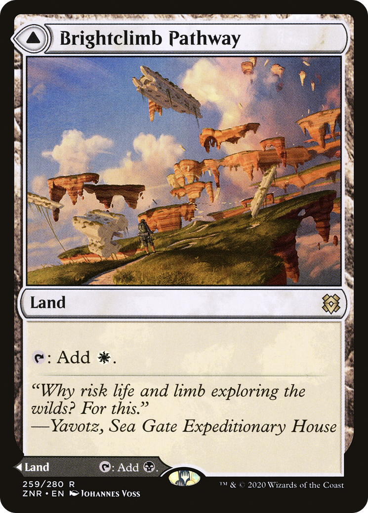 Brightclimb Pathway (ZNR-259)  Foil - Zendikar Rising
