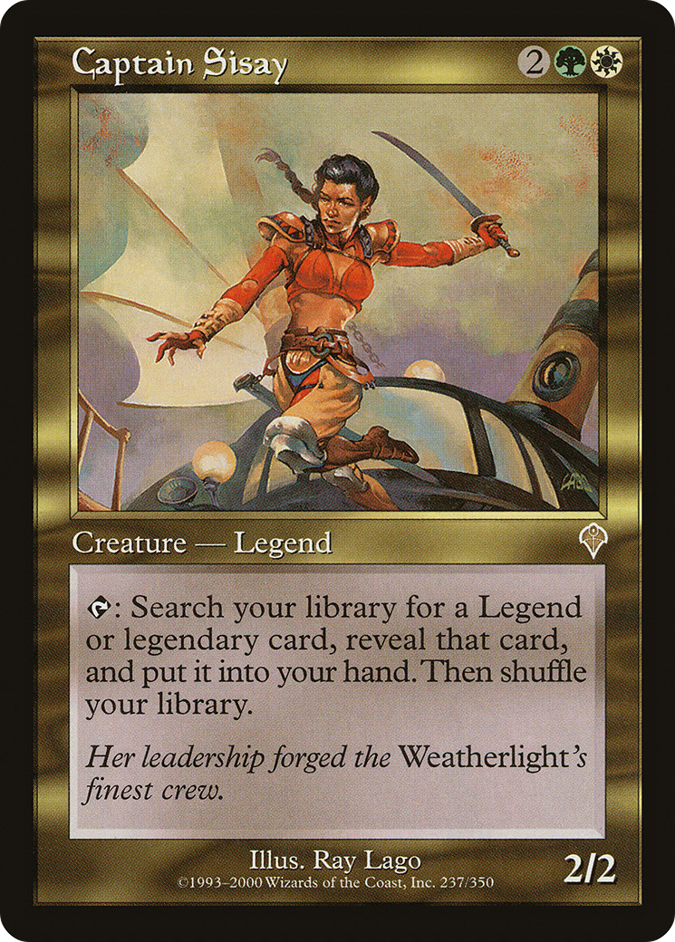 Captain Sisay (INV-237)  Foil - Invasion