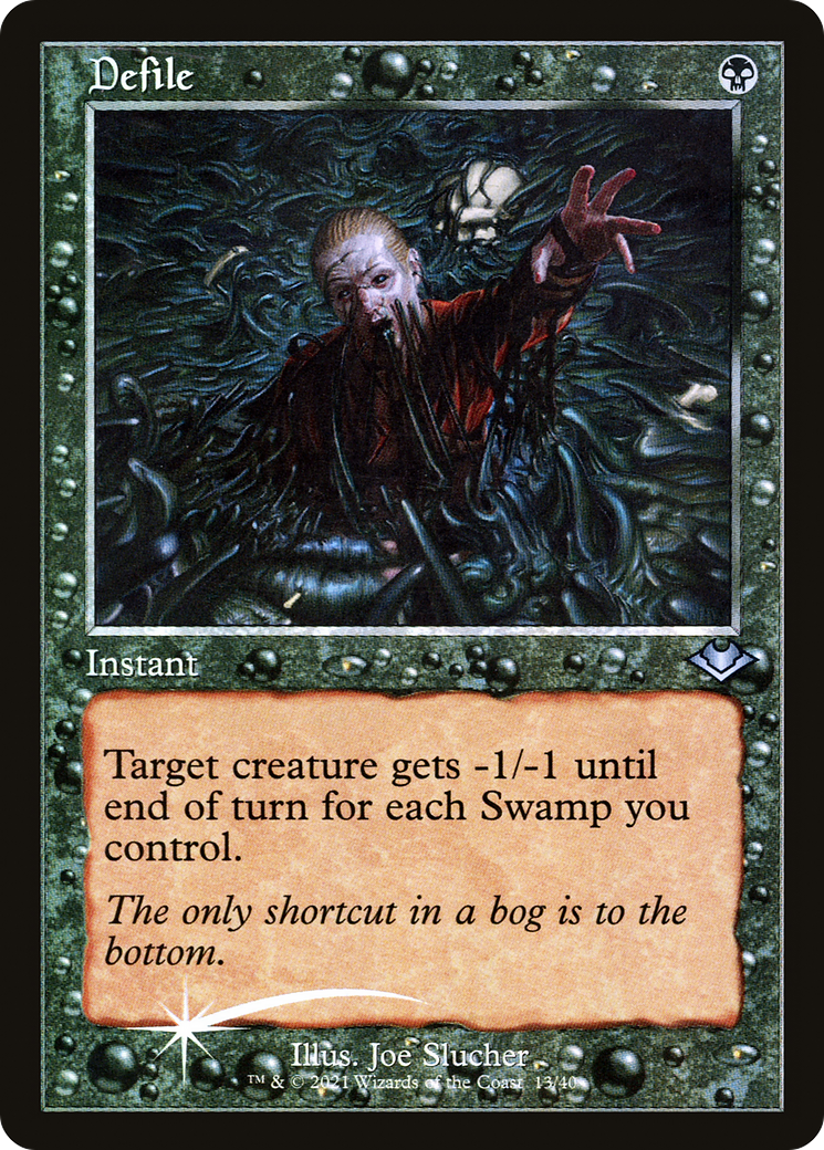 Defile (Retro Frame) (MH1-013) - Modern Horizons 1 Timeshifts Etched Foil