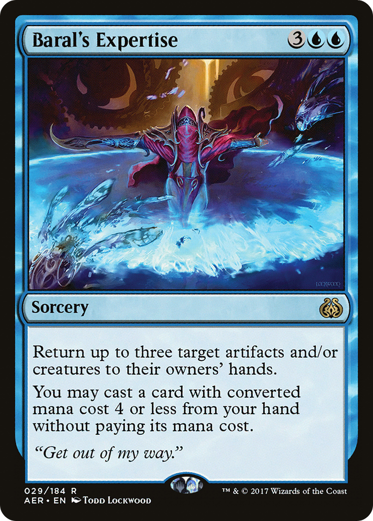 Baral's Expertise (AER-029)  Foil - Aether Revolt