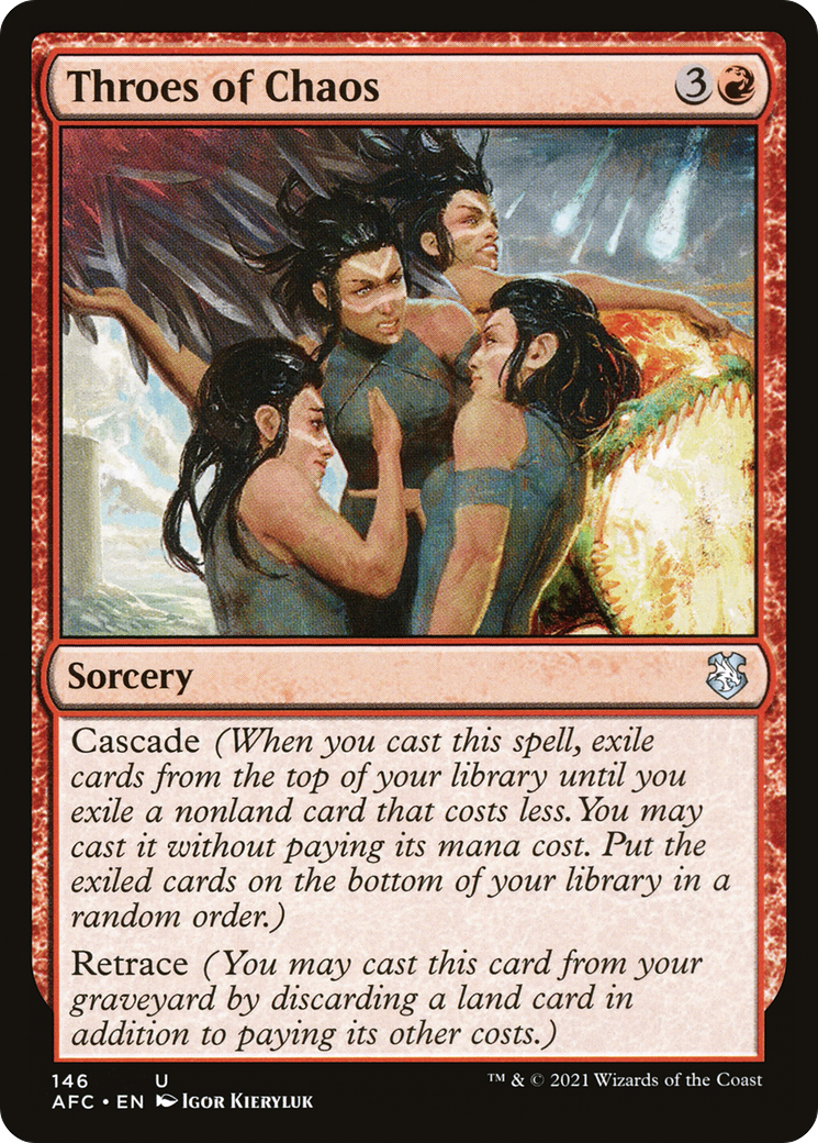 Throes of Chaos (AFC-146)  - Forgotten Realms Commander