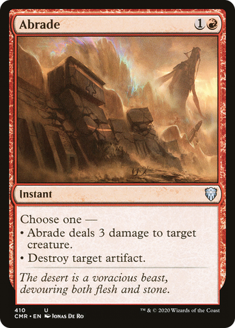 Abrade (CMR-410)  - Commander Legends