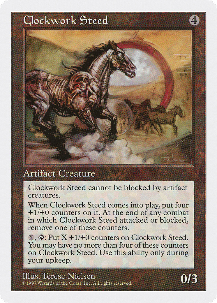 Clockwork Steed (5ED-)  - Fifth Edition