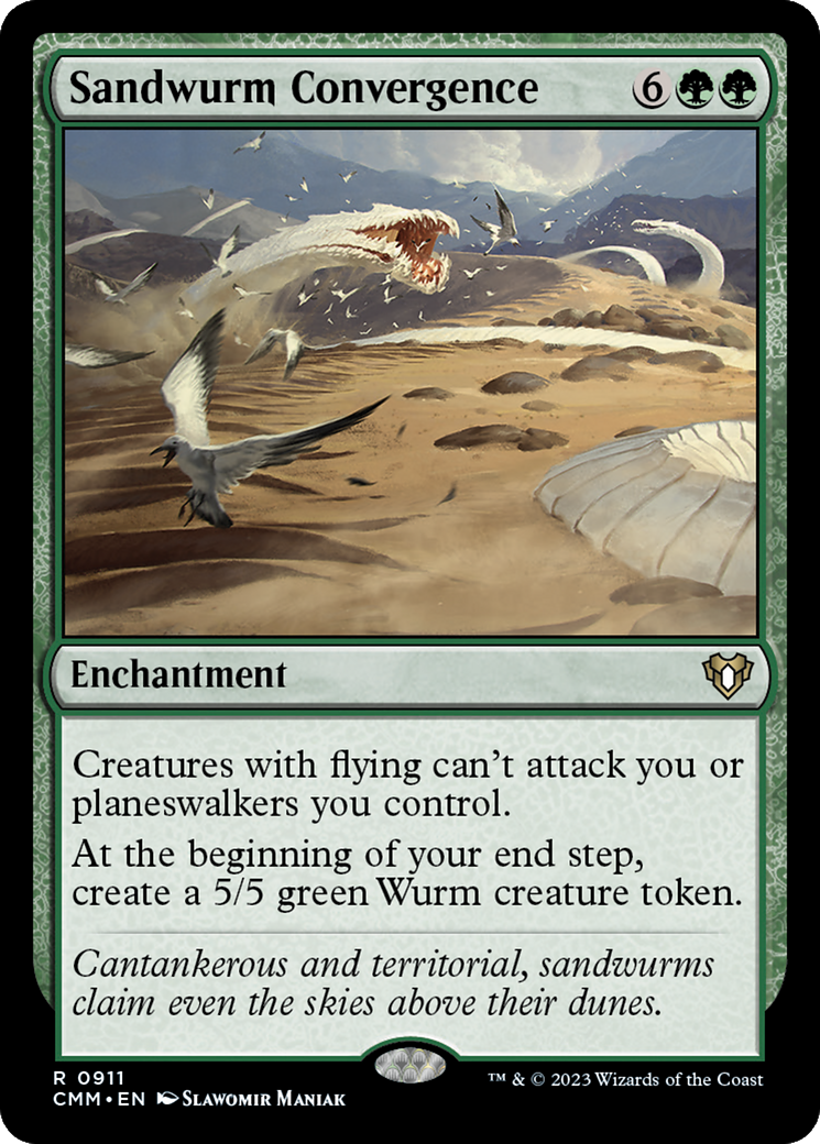 Sandwurm Convergence (CMM-911)  - Commander Masters