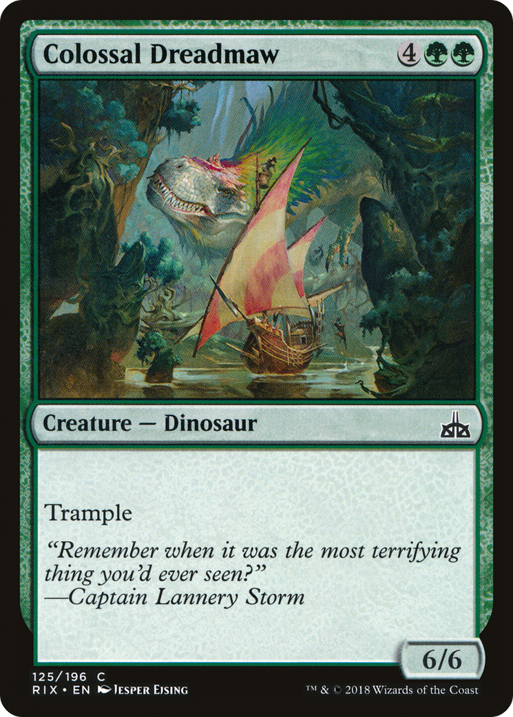 Colossal Dreadmaw (RIX-125)  Foil - Rivals of Ixalan