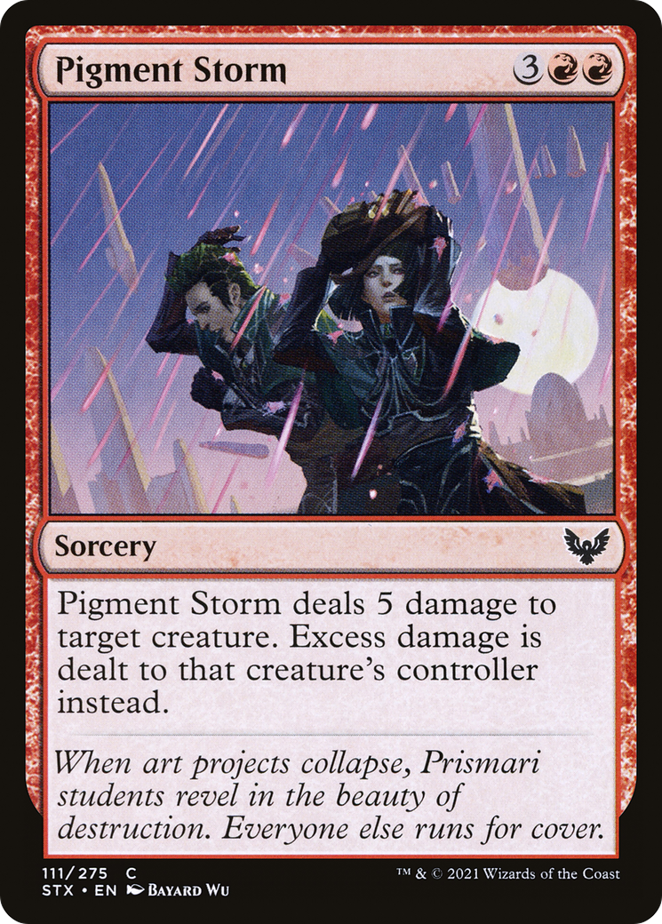 Pigment Storm (STX-111)  - Strixhaven: School of Mages