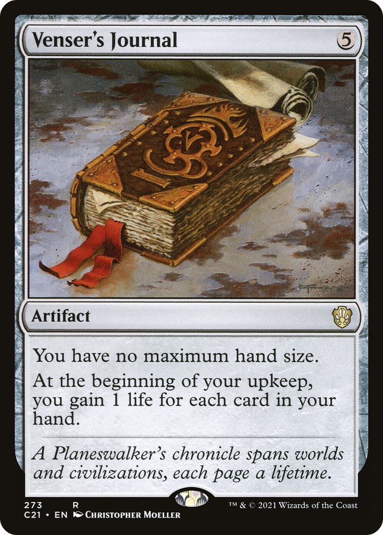 Venser's Journal (C21-273)  - Commander 2021