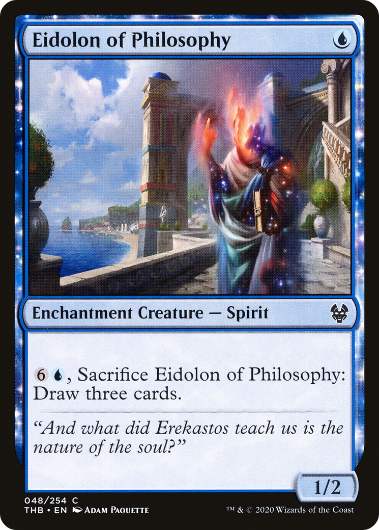 Eidolon of Philosophy (THB-048)  - Theros Beyond Death