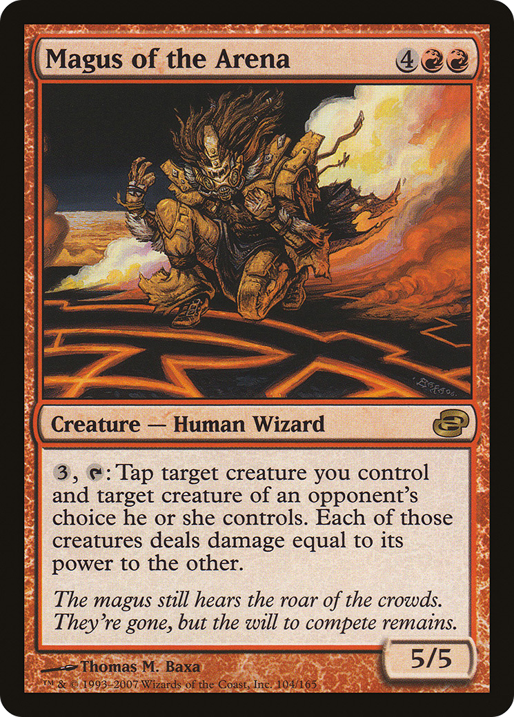Magus of the Arena (PLC-104)  Foil - Planar Chaos