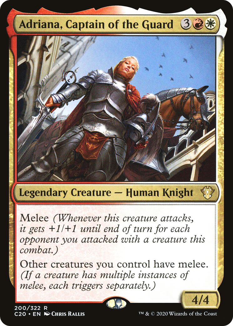 Adriana, Captain of the Guard (C20-200)  - Commander 2020