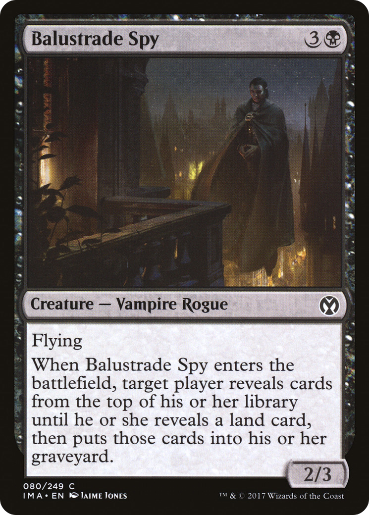 Balustrade Spy (IMA-080)  Foil - Iconic Masters
